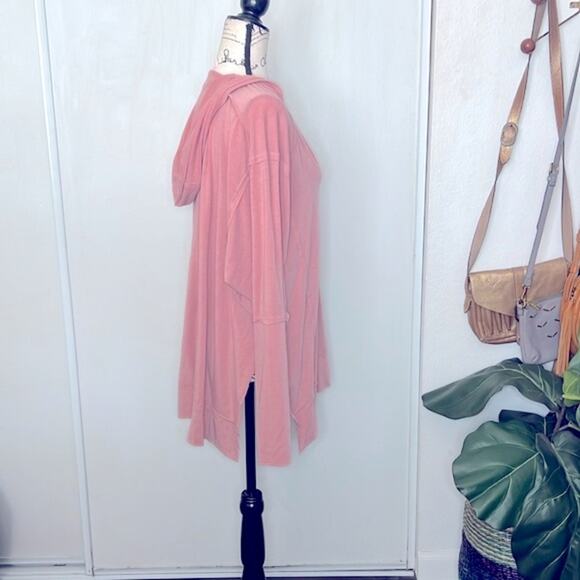 Free People Soul Circle Hooded Shirt size Medium - Picture 5 of 13